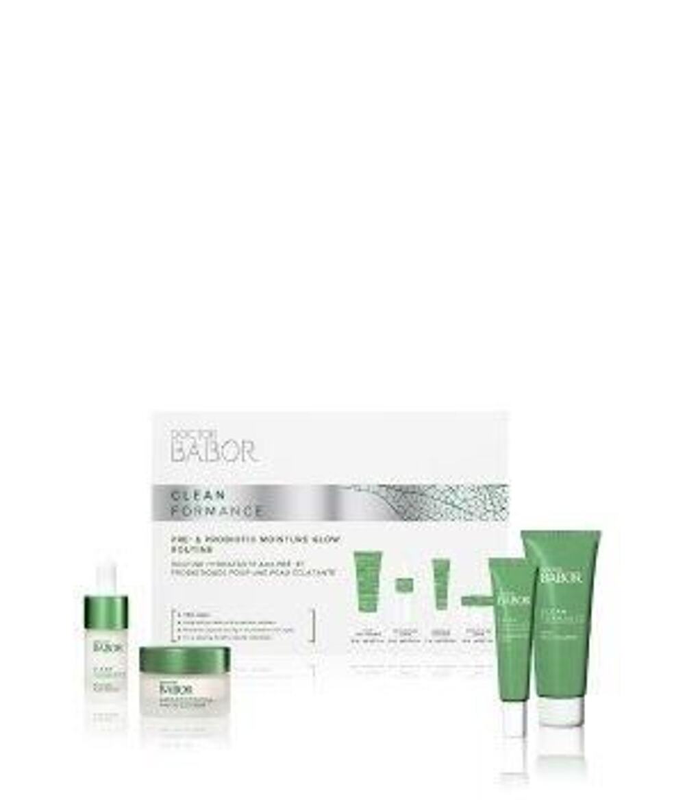 Doctor Babor Clean Formance Pre- & Probiotic Moisture Glow Routine